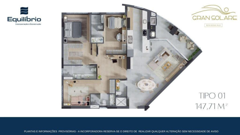 Imagem Apartamento com 2 Quartos à Venda, 100 m² em Cristo Rei - Curitiba