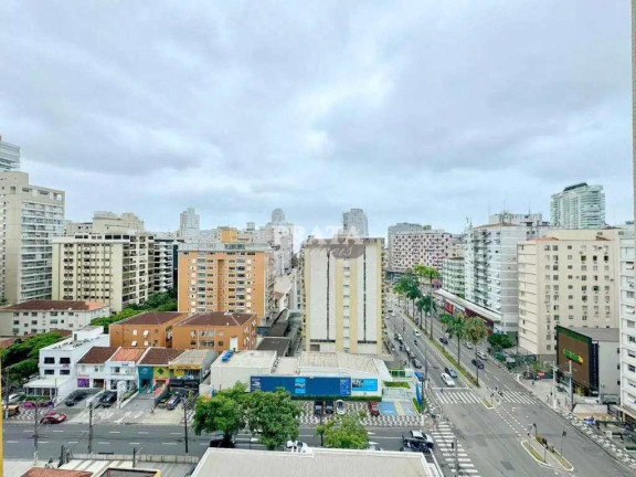 Apartamento com 3 Quartos à Venda, 129 m² em Gonzaga - Santos