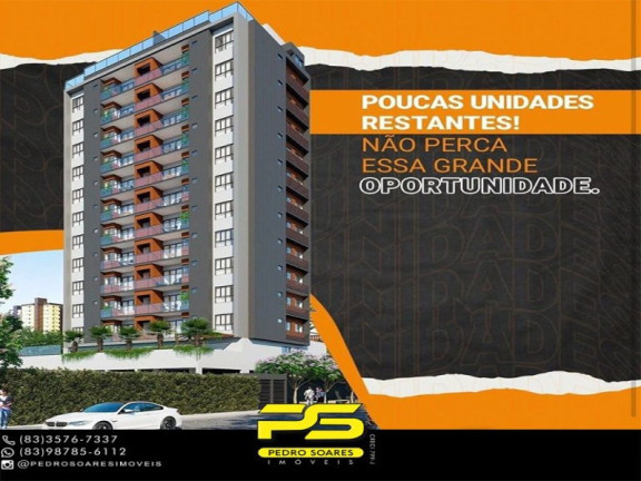 Apartamento com 2 Quartos à Venda, 66 m² em Jardim Oceania - João Pessoa