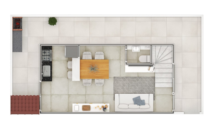 Imagem Casa com 2 Quartos à Venda, em Guilhermina - Praia Grande Imagem Casa com 2 Quartos à Venda, em Guilhermina - Praia Grande