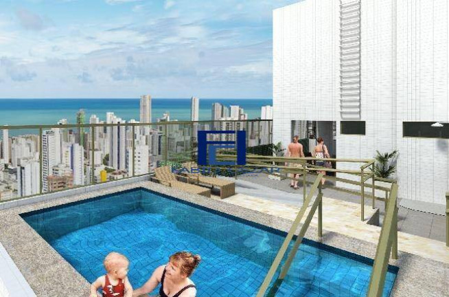 Imagem Apartamento com 1 Quarto à Venda, 30 m² em Boa Viagem - Recife