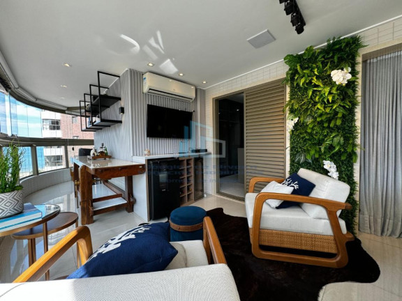 Imagem Apartamento com 3 Quartos à Venda, 184 m² em Canto Do Forte - Praia Grande