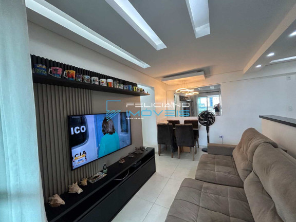 Imagem Apartamento com 1 Quarto à Venda, 55 m² em Canto Do Forte - Praia Grande