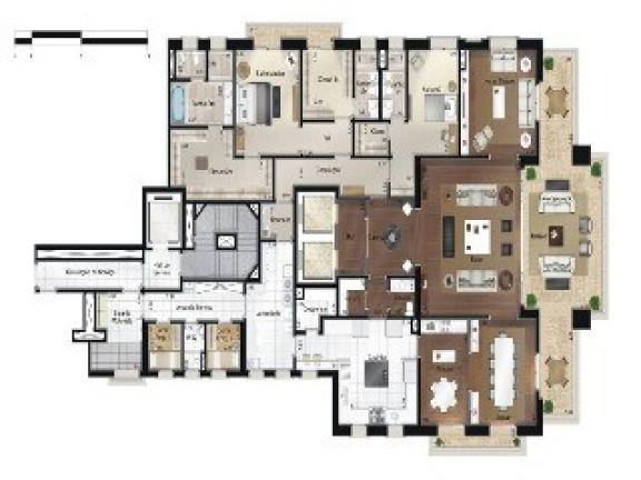 Imagem Apartamento com 4 Quartos à Venda, 501 m² em Jardim Europa - São Paulo