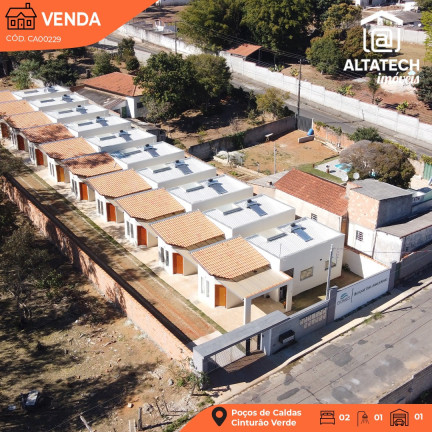 Casa com 2 Quartos à Venda, 64 m² em Chácaras Poços De Caldas - Poços De Caldas