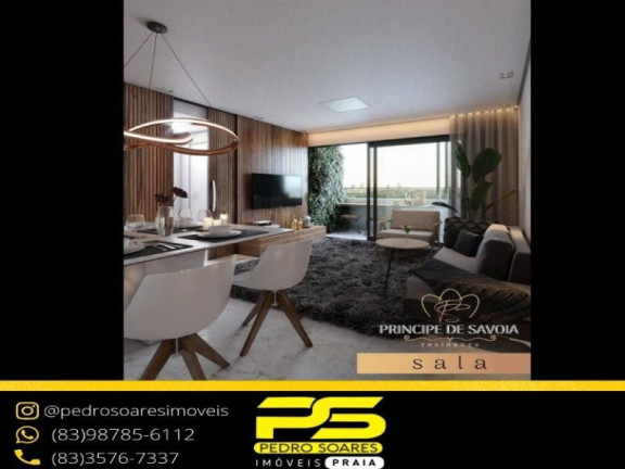 Imagem Apartamento com 2 Quartos à Venda, 56 m² em Jardim Oceania - João Pessoa
