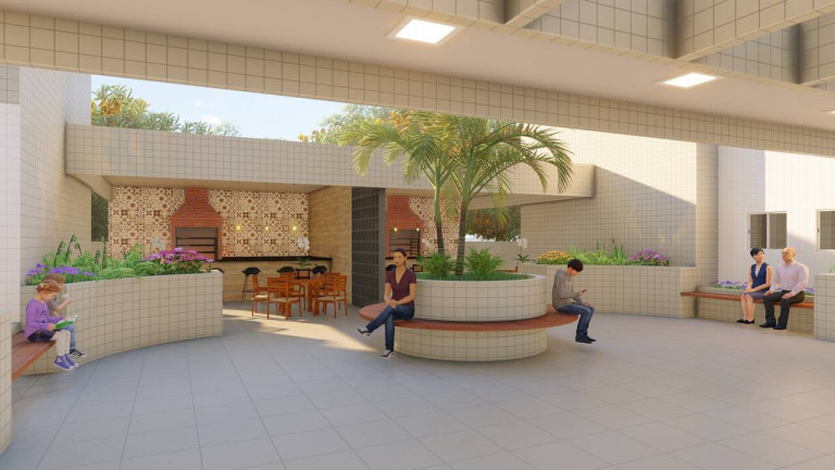 Imagem Apartamento com 3 Quartos à Venda, 113 m² em Jardim Lunamar - Mongaguá