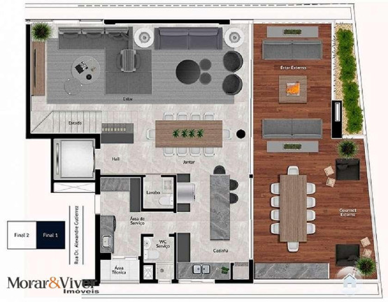 Imagem Apartamento com 3 Quartos à Venda, 153 m² em água Verde - Curitiba