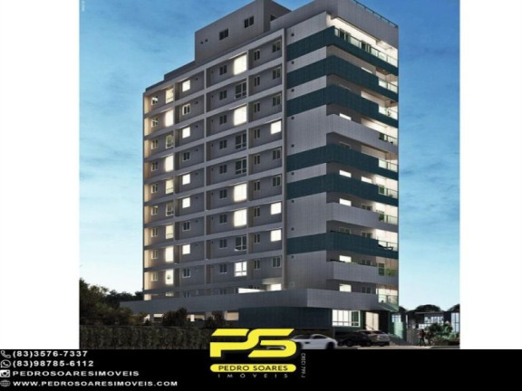 Apartamento com 2 Quartos à Venda, 54 m² em Jardim Oceania - João Pessoa