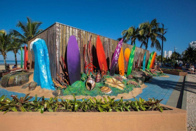 Imagem Apartamento com 1 Quarto à Venda, 54 m² em Canto Do Forte - Praia Grande