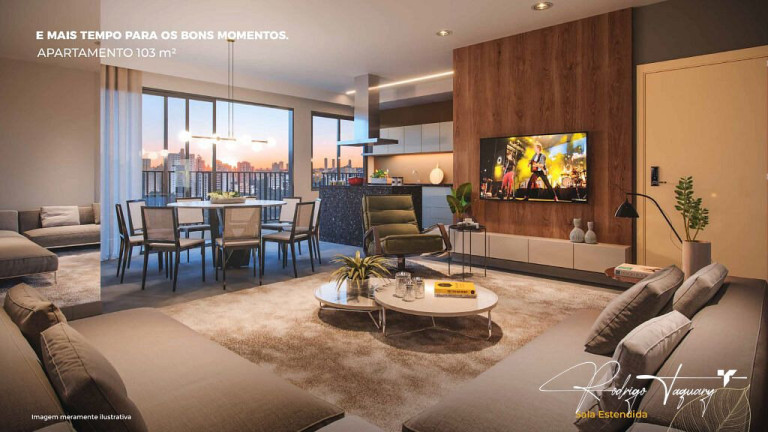 Imagem Apartamento com 3 Quartos à Venda, 103 m² em Setor Oeste - Goiânia