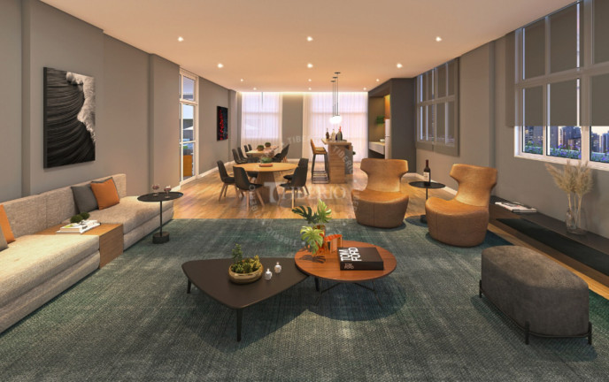 Imagem Apartamento com 1 Quarto à Venda, 39 m² em Belenzinho - São Paulo