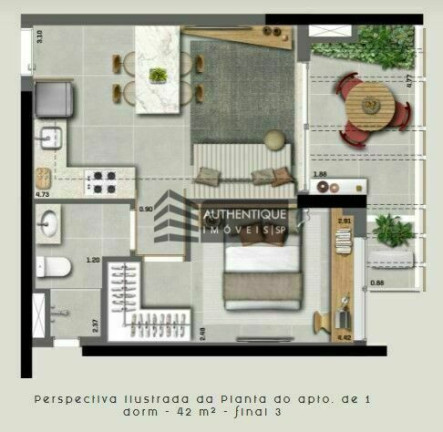 Imagem Cobertura com 1 Quarto à Venda, 98 m² em Pinheiros - São Paulo Imagem Cobertura com 1 Quarto à Venda, 98 m² em Pinheiros - São Paulo