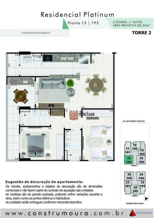 Imagem Apartamento com 2 Quartos à Venda, 80 m² em Centro - Mongaguá