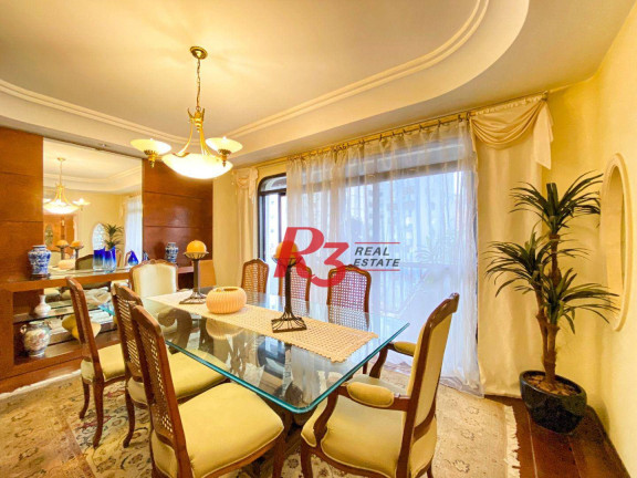 Imagem Apartamento com 4 Quartos à Venda ou Locação, 294 m² em Boqueirão - Santos