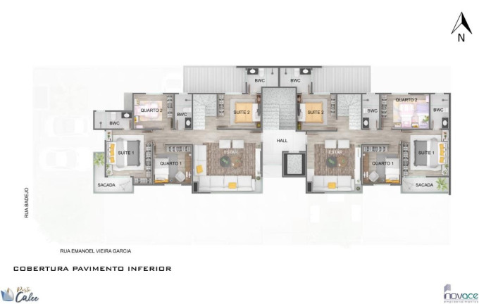 Apartamento com 3 Quartos à Venda, 92 m² em Jardim Da Barra - Itapoá