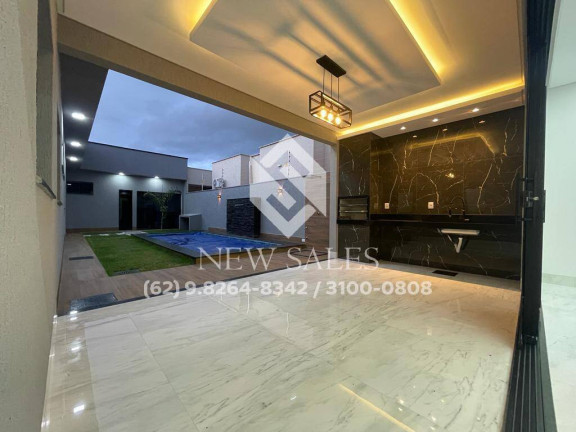 Imagem Casa com 4 Quartos à Venda, 185 m² em Moinho Dos Ventos - Goiânia Imagem Casa com 4 Quartos à Venda, 185 m² em Moinho Dos Ventos - Goiânia