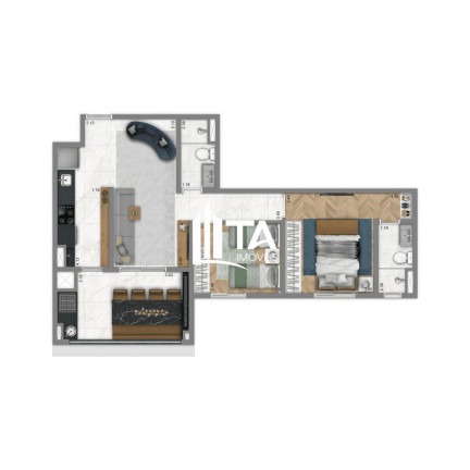 Imagem Imóvel com 3 Quartos à Venda, 80 m² em Bonfim - Campinas