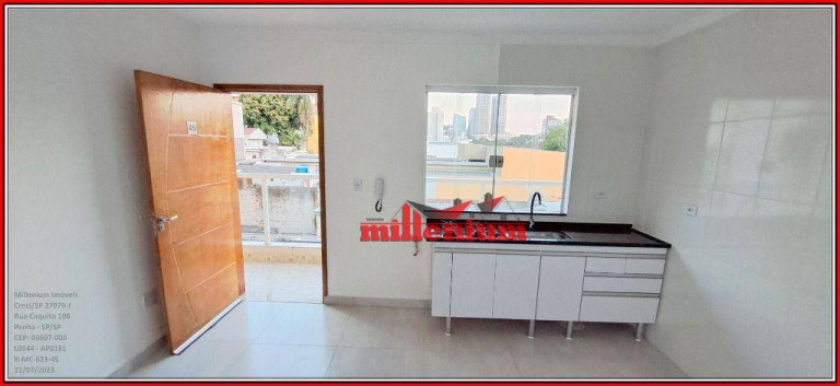 Imagem Apartamento com 1 Quarto para Alugar, 27 m² em Vila Esperança - São Paulo