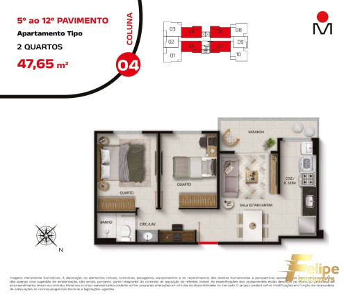 Imagem Imóvel com 1 Quarto à Venda, 35 m² em Praia De Itaparica - Vila Velha