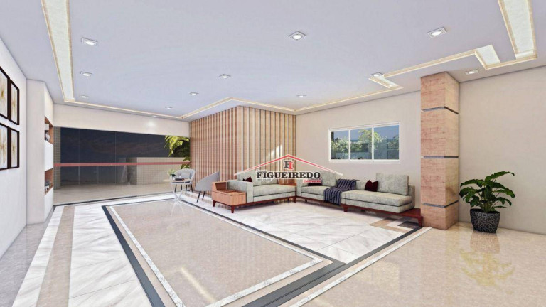 Imagem Apartamento com 3 Quartos à Venda, 99 m² em Guilhermina - Praia Grande