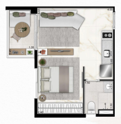 Imagem Apartamento com 1 Quarto à Venda, 28 m² em Jardim Paulista - São Paulo