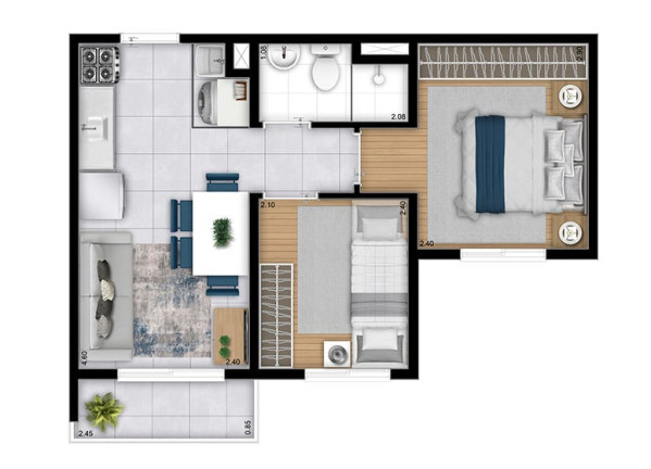 Imagem Apartamento com 2 Quartos à Venda, 34 m² em São Miguel - São Paulo Imagem Apartamento com 2 Quartos à Venda, 34 m² em São Miguel - São Paulo