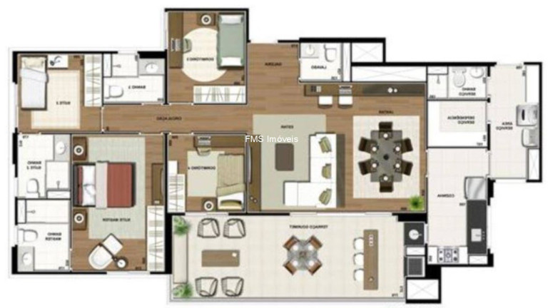 Imagem Imóvel com 4 Quartos à Venda, 137 m² em Granja Julieta - São Paulo Imagem Imóvel com 4 Quartos à Venda, 137 m² em Granja Julieta - São Paulo
