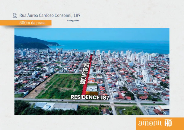 Imagem Apartamento com 1 Quarto à Venda, 70 m² em Gravatá - Navegantes