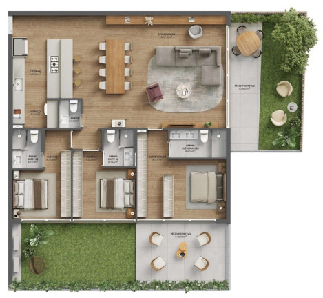 Imagem Imóvel com 3 Quartos à Venda, 161 m² em Menino Deus - Porto Alegre Imagem Imóvel com 3 Quartos à Venda, 161 m² em Menino Deus - Porto Alegre