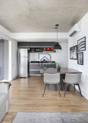 Imagem Apartamento com 1 Quarto à Venda, 63 m² em Brooklin - São Paulo