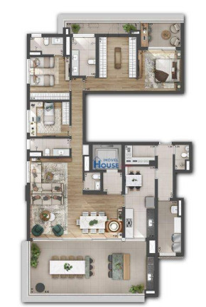 Imagem Apartamento com 3 Quartos à Venda, 224 m² em Perdizes - São Paulo Imagem Apartamento com 3 Quartos à Venda, 224 m² em Perdizes - São Paulo