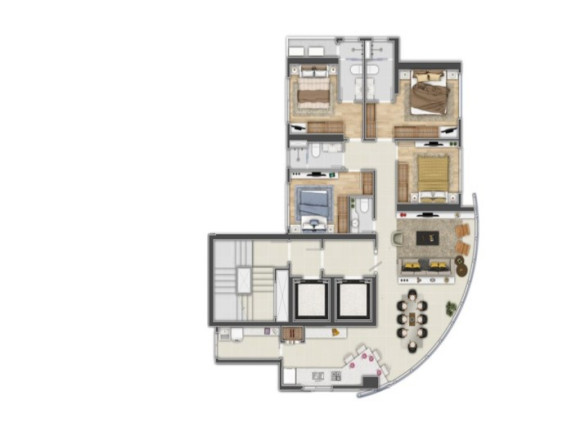 Imagem Imóvel com 4 Quartos à Venda, 132 m² em Centro - Balneário Camboriú Imagem Imóvel com 4 Quartos à Venda, 132 m² em Centro - Balneário Camboriú
