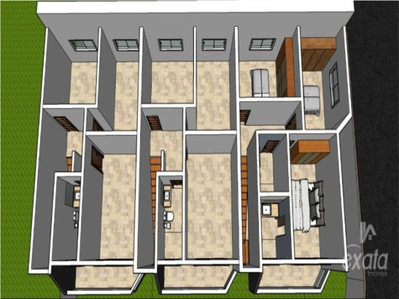 Imagem Casa com 3 Quartos à Venda, 105 m² em Planicie Da Serra - Serra