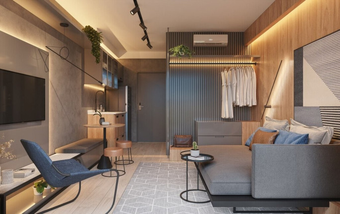 Imagem Imóvel com 1 Quarto à Venda, 57 m² em Santa Cecília - São Paulo