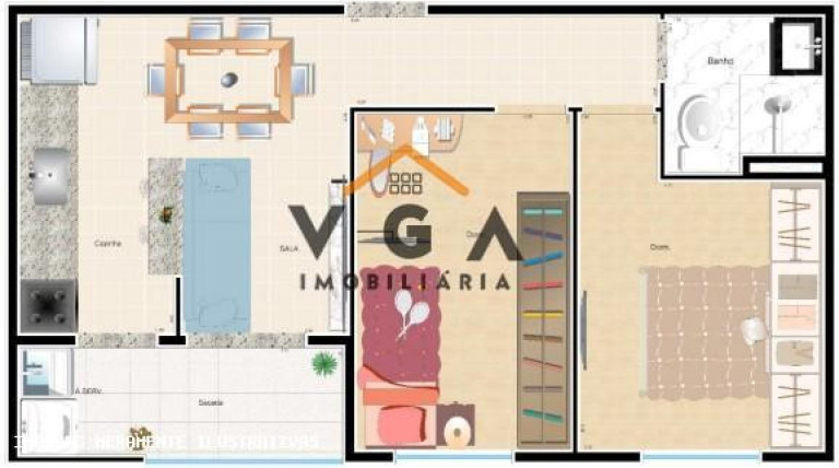 Imagem Imóvel com 2 Quartos à Venda, 41 m² em Cidade Patriarca - São Paulo