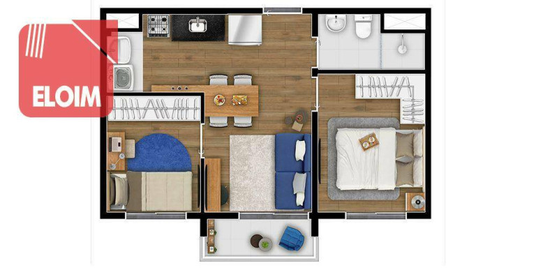 Imagem Apartamento com 2 Quartos à Venda, 42 m² em Freguesia Do ó - São Paulo