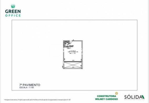 Foto do imóvel Sala Comercial à Venda, 42 m² em Sumaré - Caraguatatuba
