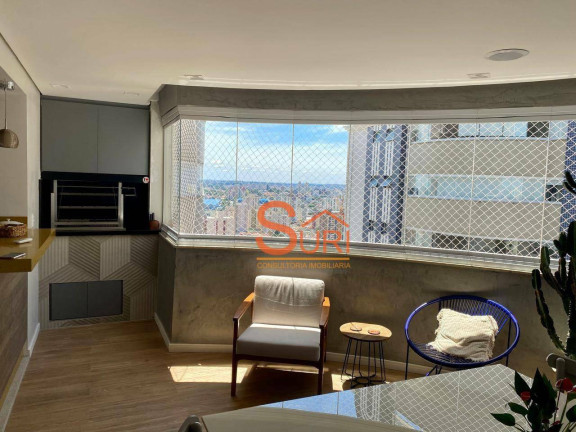 Imagem Apartamento com 3 Quartos à Venda, 126 m² em Vila Scarpelli - Santo André