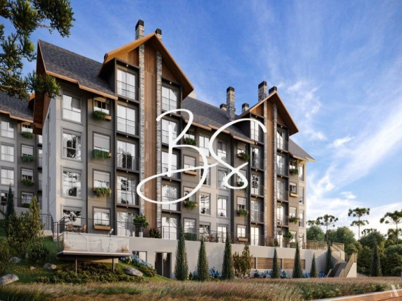 Imagem Apartamento com 1 Quarto à Venda, 43 m² em Varzea - Gramado