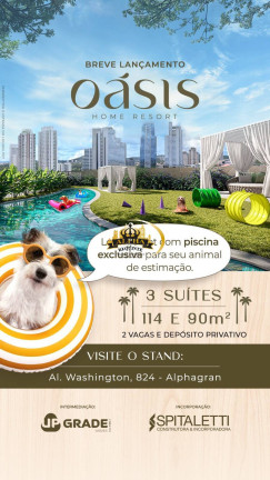 Imagem Apartamento com 3 Quartos à Venda, 114 m² em Alphagran Alphaville - Barueri