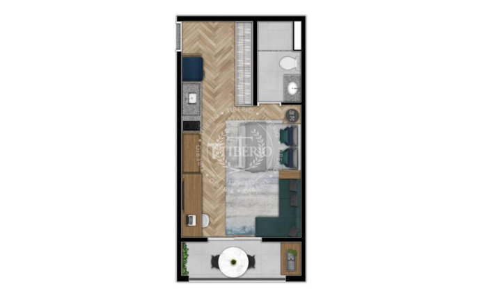 Imagem Apartamento com 1 Quarto à Venda, 24 m² em Belenzinho - São Paulo
