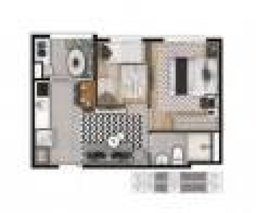 Imagem Apartamento com 2 Quartos à Venda,  em Veloso - Osasco