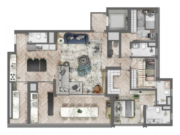 Imagem Apartamento com 4 Quartos à Venda, 158 m² em Vila Mariana - São Paulo
