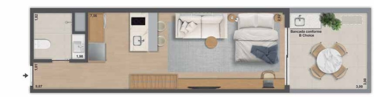 Imagem Imóvel com 1 Quarto à Venda, 34 m² em Ipanema - Rio De Janeiro