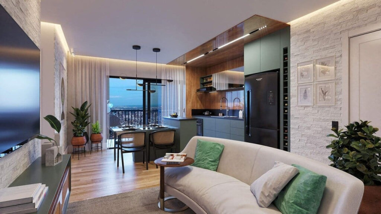 Imagem Apartamento com 2 Quartos à Venda, 57 m² em Novo Mundo - Curitiba Imagem Apartamento com 2 Quartos à Venda, 57 m² em Novo Mundo - Curitiba