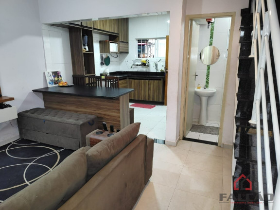 Imagem Casa de Condomínio com 2 Quartos à Venda, 80 m² em Vila Voturua - São Vicente Imagem Casa de Condomínio com 2 Quartos à Venda, 80 m² em Vila Voturua - São Vicente