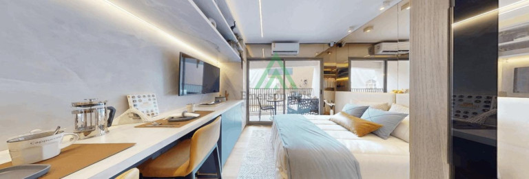 Imagem Apartamento com 1 Quarto à Venda, 27 m² em Moema - São Paulo