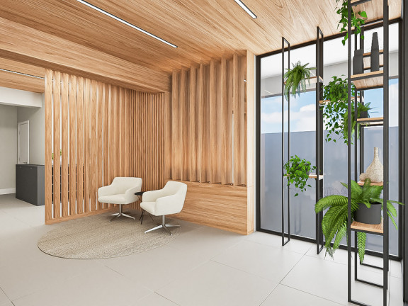 Imagem Imóvel com 1 Quarto à Venda, 29 m² em Mercês - Curitiba