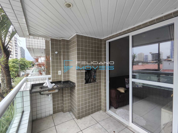 Imagem Apartamento com 2 Quartos à Venda, 78 m² em Guilhermina - Praia Grande